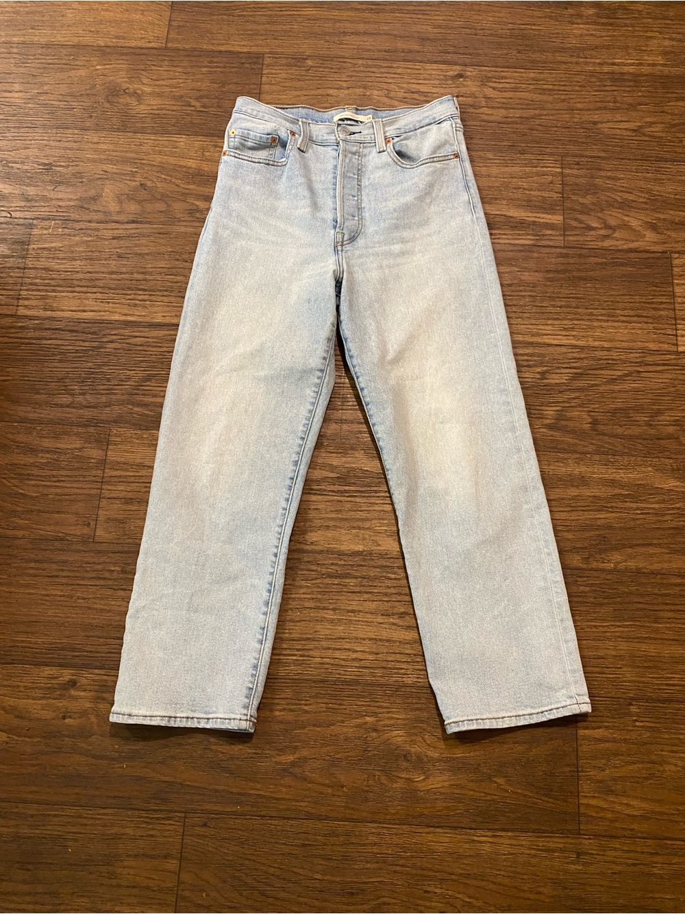 Levi’s ribcage straight jeans